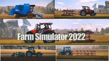 Poster Farm Simulator: Farming Sim 22