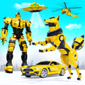 Wild Fox Transform Bike Robot Shooting: Robot Game