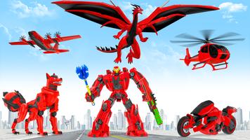 Fox Robot Transform Bike Game syot layar 2