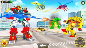 Bee Robot Transform Mech Game 스크린샷 1