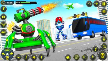 game mobil robot bus sekolah screenshot 3