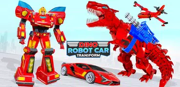 Dino Transform Robot Car Game