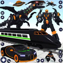 Dino Transform Robot Car Game XAPK Herunterladen