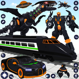 Dino Transform Robot Car Game ícone