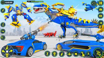 Dino Transform Robot Car Game 截图 3