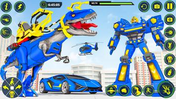 Dino Transform Robot Car Game screenshot 2