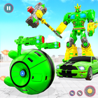 Ball Robot Car Transform Game-icoon