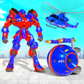 Flying Helicopter Car Ball Transform Robot Games