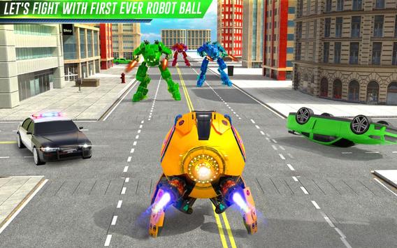 Futuristic Ball Robot Transform: Robot Games screenshot 7