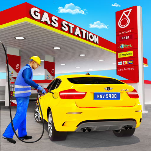 Petrol Gas Station: Car Games