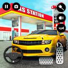 Gas Station Car Park Simulator آئیکن