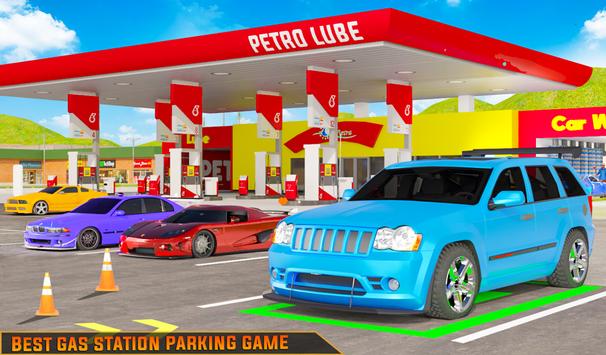 Gas Station Car Driving Simulator Car Parking Game screenshot 8