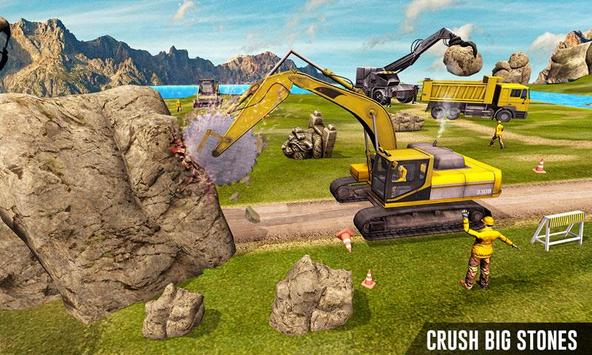 Heavy Excavator Construction Simulator: Crane Game screenshot 2