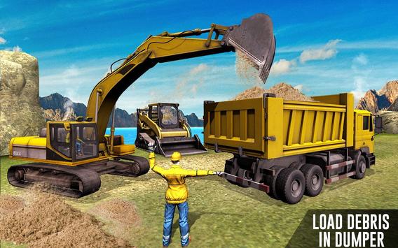 Heavy Excavator Construction Simulator: Crane Game screenshot 7