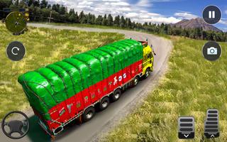 Euro Cargo Truck Driving Games Cartaz