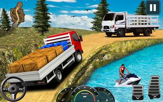 Euro Cargo Truck Driving Games imagem de tela 3