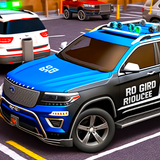 US Police Car Parking Game 3D icône