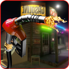 Highway-Tankstellen-Simulator Zeichen