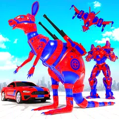 Känguru-Roboter Auto verwandel
