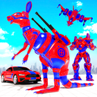 آیکون‌ Kangaroo Robot Car Transform