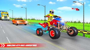 ATV Quad Bike Traffic Racing اسکرین شاٹ 2