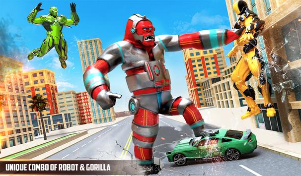 Monster Gorilla Rampage City Attack: Animal Sim screenshot 6