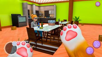 Naughty Cat: Angry Gran Games скриншот 1