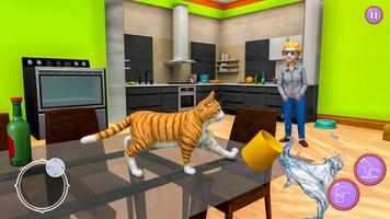 Naughty Cat: Angry Gran Games скриншот 2