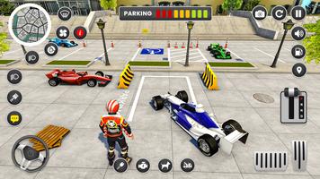 Real Formula Car Parking Games Affiche