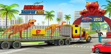 Dinosaurier Tiertransportr LKW