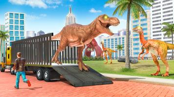 Dino Animal Transporter Truck screenshot 2