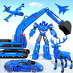 Pelle neige voiture robot cerf