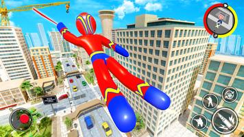 برنامه‌نما Stickman Rope Superhero Game عکس از صفحه