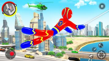 Stickman Rope Superhero Game স্ক্রিনশট 2