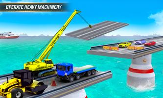 Stickman City Bridge Construction Simulator syot layar 2