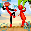 Stick Fighter 3D: Nouveaux jeux de combat Stickman