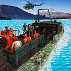 Submarine Army Prison jail Transport ship  2019 ícone