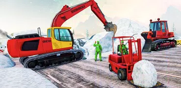 Snow Blower Excavator Crane Simulator