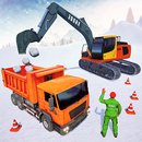 Snow Blower Excavator Crane Simulator APK