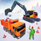 Snow Blower Excavator Crane Simulator icône