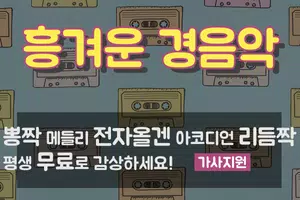 흥겨운 경음악 - 뽕짝 메들리 전자올겐 아코디언 리듬짝 poster
