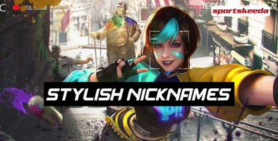 Nickname Generator Stylish txt پوسٹر