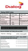 Mobile SIM USSD Codes, Package capture d'écran 3