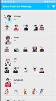 WASticker BTS Army For Fans Free Download Stickers plakat