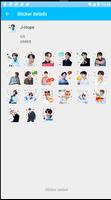 WASticker BTS Army For Fans Free Download Stickers اسکرین شاٹ 1