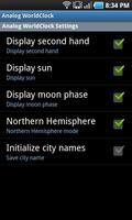 Analog World Clock capture d'écran 2