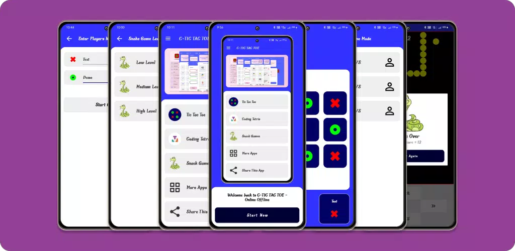 C-Tic Tac Toe – Online Offline