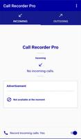 Auto Call Recorder Pro captura de pantalla 1