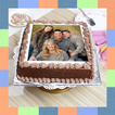 Birthday & Anniversary Cake Photo Frame With Name
