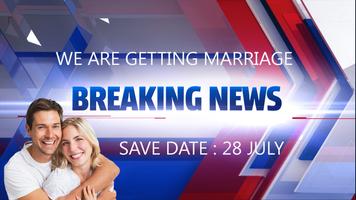 Breaking News Photo Maker पोस्टर